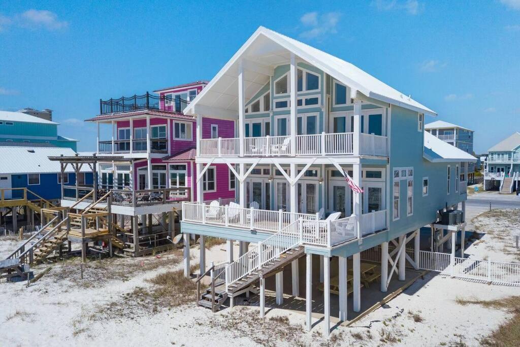Oceanfront/Zero Steps To Beach/Views/4Br Gulf Shores Exterior foto