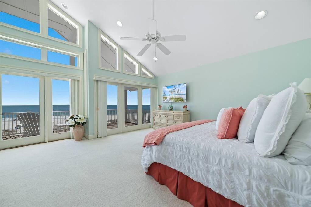 Oceanfront/Zero Steps To Beach/Views/4Br Gulf Shores Exterior foto