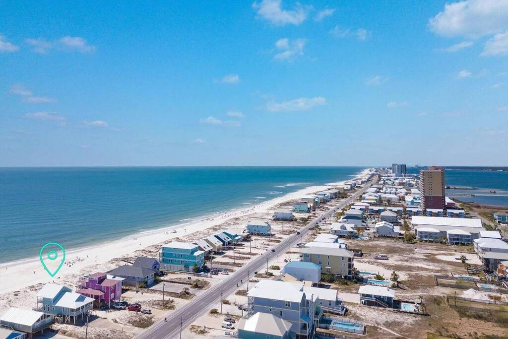 Oceanfront/Zero Steps To Beach/Views/4Br Gulf Shores Exterior foto