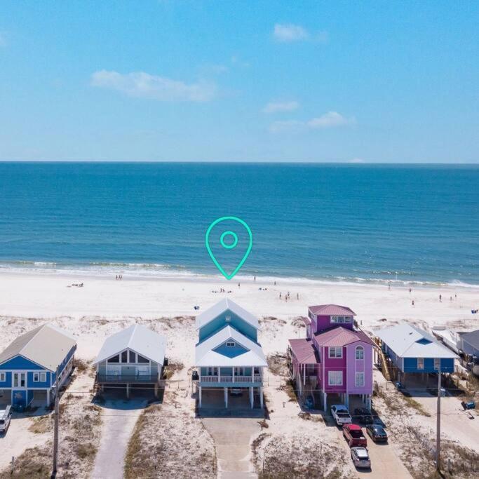 Oceanfront/Zero Steps To Beach/Views/4Br Gulf Shores Exterior foto