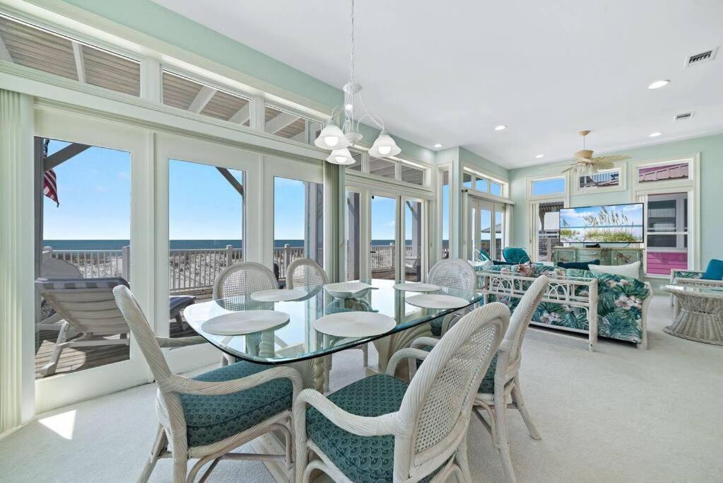 Oceanfront/Zero Steps To Beach/Views/4Br Gulf Shores Exterior foto